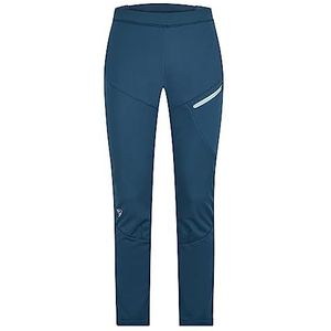 Ziener NABELLE Softshellbroek voor dames, langlaufen, winddichte voorkant, elastische achterkant, marineblauw, 42