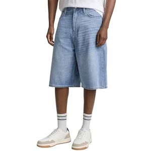 Tom Tailor Denim - BAGGY - Korte Jeans - Mêlee - Relaxed Fit