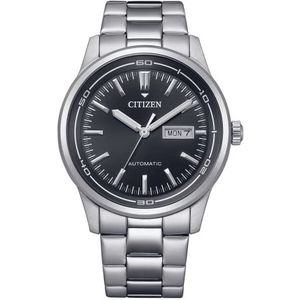 Citizen Herenhorloges analoog automatisch 32023841, zwart, Eén maat, armband