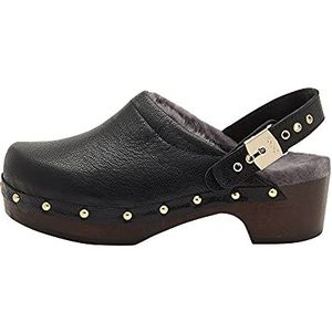 Scholl Pescura Robin sandaal voor dames, Zwart, 41 EU