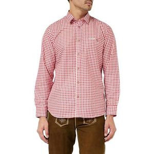 Stockerpoint Klederdrachthemd voor heren, rood, 3XL