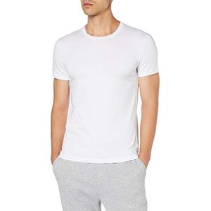 Dagi Heren Basic Cotton Undershirt, Wit, XL, wit, XL