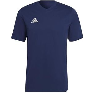 adidas Entrada 22 Tee heren T-shirt (korte mouw), Team Navy Blue 2, XL 3 inch