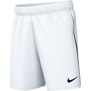 Nike Uniseks-Kind Shorts Y Nk Df Lge Knit Iii Short K, Wit/Zwart/Zwart, DR0968-100, L