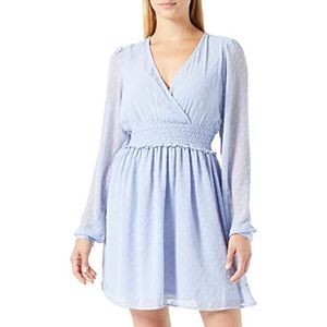 ONLY Dames Onlella Lyng Ls Dress WVN Cs chiffonjurk, Eventide., M