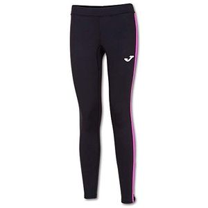 Joma Combi Basic lange sportbroek, dames, zwart-roze, M