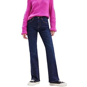 Desigual Straight Jeans Dark Blue Denim