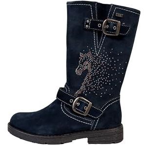 Lurchi Laarzen Heidi-TEX, blauw (Atlantic), 34 EU
