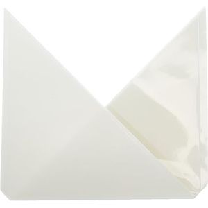 VELOFLEX 2217000 - driehoekige zakken VELOCOLL insteekzakken kleefhoeken PP-folie, 17 x 17 cm, zelfklevend, 8 stuks