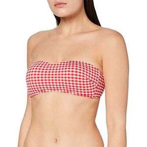 Seafolly Bandeau-bikini voor dames, chilli, 42