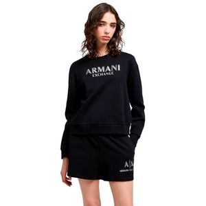 Armani Exchange - XW000159AF11851UC001 - Sweatshirt - Zwart - Regular Fit - Katoen