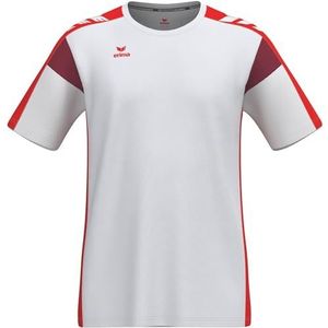 Erima Heren Celebrate 125 Functioneel T-shirt (1082508), wit/rood, L