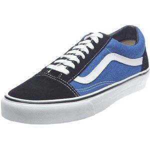Vans Old Skool VKW6HR0 Klassieke sneakers voor volwassenen, uniseks, zwart blauw, 39 EU