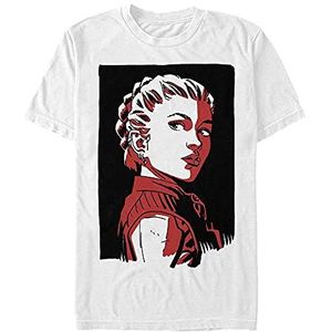 Marvel Black Widow - Yelena Portrait Unisex Crew neck T-Shirt White XL