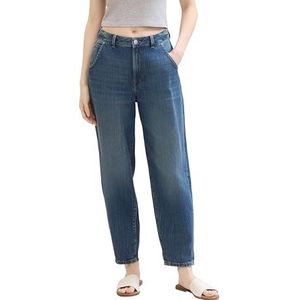 TOM TAILOR Denim Mom Fit Jeans voor dames, 10283 - Stone Wash Denim, S