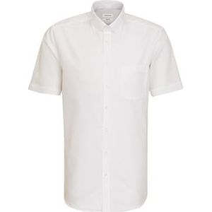 Seidensticker Zakelijk overhemd voor heren, Wit (Wit 01), 46 NL