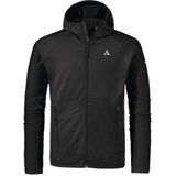 Schöffel - Style Cascata MNS - Fleece Hoody - Zwart - Verwarmend Ademend Overgangsjas