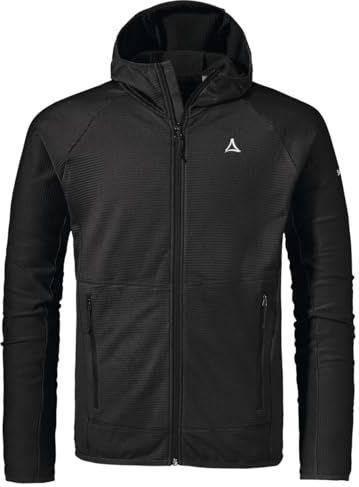 Schöffel - Style Cascata MNS - Fleece Hoody - Zwart - Verwarmend Ademend Overgangsjas