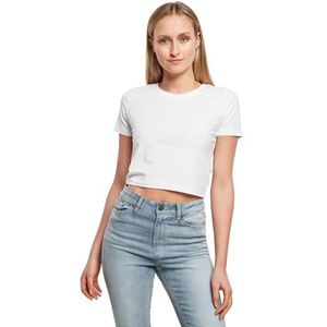 Build Your Brand T-shirt voor dames, wit, XXL