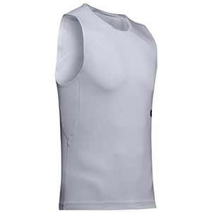 Under Armour Ua Rush Compression mouwloze tanktop voor mannen met rush-technologie, sportshirt met compressiepasvorm