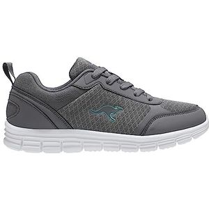 KangaROOS K-Free Beth Sneakers voor dames, Steel Grey/Ocean, 41 EU, Steel Grey Ocean, 41 EU