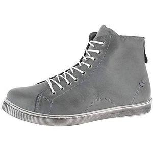 Andrea Conti Veterlaarzen 0341500 High-Top Sneaker Veterlaarzen, grijs, 40 EU