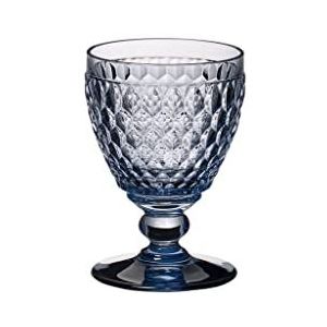 Villeroy & Boch Boston Coloured wittewijnglas, glaskristal, blauw, 12 cm