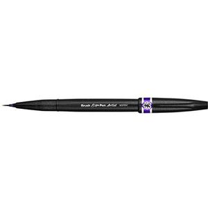 Pentel Brush Sign Pen Artist SESF30C 1 Stuk paars