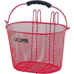 Point Kinderfietsmand VR Colour, rood, 25x16x16cm, 05107605