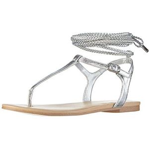 Aldo dames peplow t-clips sandalen, Zilver Silver 81, 36 EU