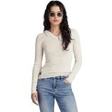 G-STAR RAW HDD Slim Knit Wmn Sweater voor dames, Beige (Eggnog D23928-b692-g076), S