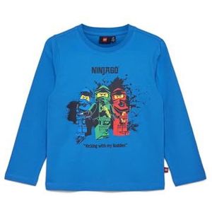 LEGO T-shirt voor jongens, blauw (middle blue), 152 cm