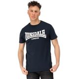 Lonsdale - FULWOOD - T-shirt - Blauw Marine/Ecru
