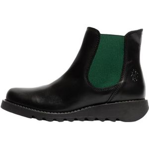 Fly London - Salv Leather - Chelsea Laarzen - Zwart
