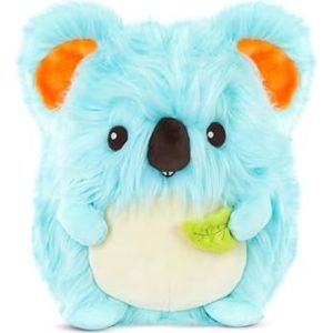 B. 62243455801 Kody Battat pluche knuffeldier - zacht en kleurrijk koala-speelgoed voor baby, peuter, kinderen - pluizige funkies - 0 maanden+, hemelsblauw