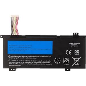 Amsahr Vervangende laptopbatterij voor Mechrevo Getac 4ICP6/63/69, GK5CN-00-13-3S1P-0, GK5CN-00-13-4S1P-0, Schenker 3ICP6/63/69, GK5CN3-3101, Medion 40070647 | Inclusief stereo hoofdtelefoon. telefoon