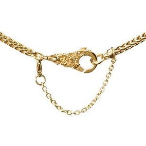 Trollbeads Dames Bead Safety Chain, goud 585 geelgoud - TAUBE-00062