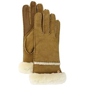 UGG dames W Seamed Tech Handschoen handschoenen, Bruin (Chestnut), S