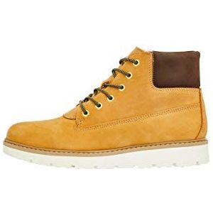 Bianco Bfanli Wedge Nubuck Biker Boots voor dames, Geel Mustard 2 722, 36 EU