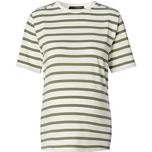 Supermom Dames Top Edison T-shirt met korte mouwen, Olivine - P681, 34