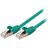 Valueline vlcp85121g50 5 m Cat5e SF/UTP (S-FTP) groene networking kabel – networking kabels (RJ-45, RJ-45, male/male, goud, 10/100/1000Base-T (X), CAT5e)