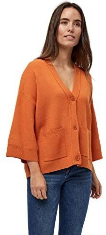 Peppercorn - Rosalia - Gebreid Vest - Oranje