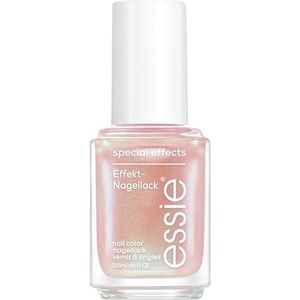 essie - Nail Art Studio 17 - Nagellak - Zilver - Semi-transparant - Satijn-chroom Effect