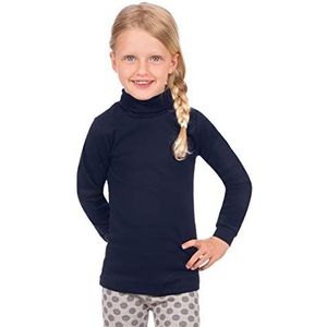 Trigema Meisjes lange mouwen ski-/sportrolli pullover, blauw (navy 046), 152