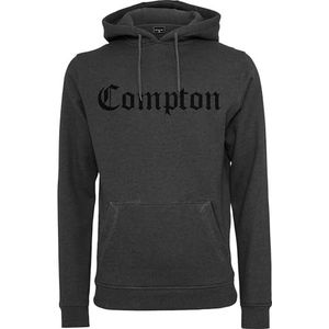 Mister Tee Compton Hoody voor heren, antraciet, XS