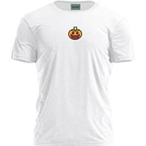 Bona Basics, Digitaal bedrukt basic T-shirt voor heren,% 100 katoen, wit, casual, herenbovenstuk, maat: S, wit, S