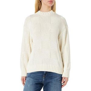 Mavi Sweater met hoge hals, antiek wit, wit, XL