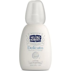 Neutro Roberts, Deo Vapo Delicato, Zero Aluminiumsalze, mit reinem Glycerinöl, Deodorant für Damen und Herren, dermatologisch getestet, 100% recycelter Kunststoff, 75 ml, Zero Gas 48h