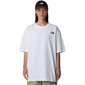 The North Face - NSE Oversized - T-Shirt - Wit - Katoen