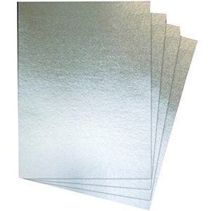 House of & Papier A2 240 gsm folie kaart - zilver (25 stuks vellen)
